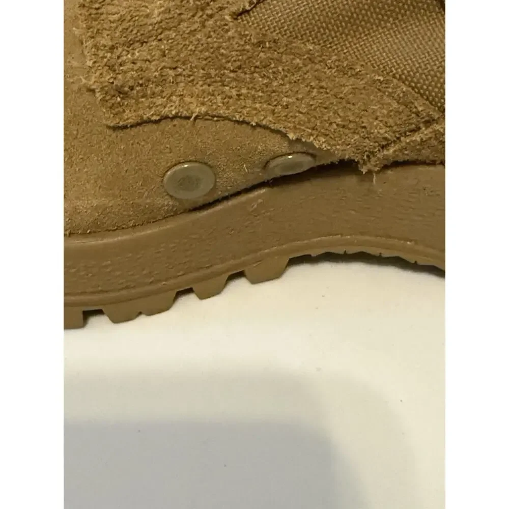 US Military McRae Coyote Men’s Size 6.5 Hot Weather Combat Boots Vibram Tactical